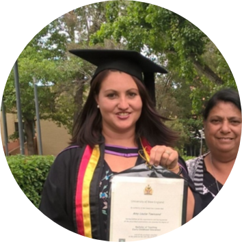 Amy - Indigenous university graduate